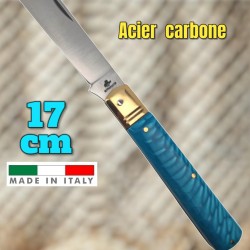 Couteau italien Fraraccio PCF permesso de la legge serpent juma bleu