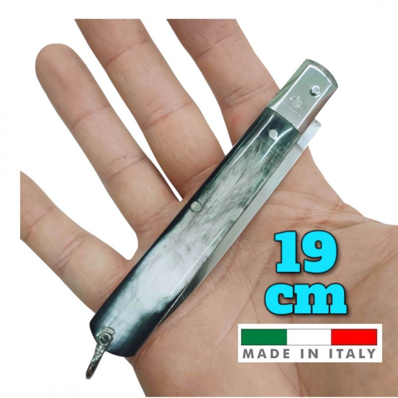 Couteau coltelli Fraraccio PCF Stiletto corne polie mitre inox 19 cm