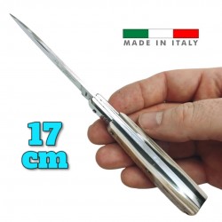 Couteau coltelli Fraraccio PCF Stiletto corne mitre INOX 17 cm