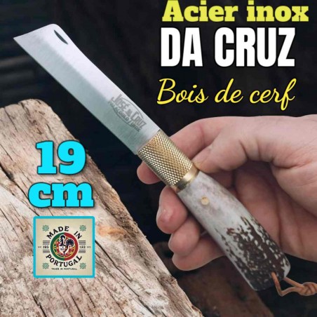 Da Cruz bois greffoir sans pointe bois de cerf