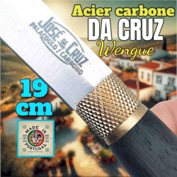 Couteau merendeira José Da Cruz wengue lame carbone 19 cm