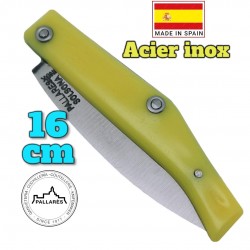 Pallares Solsona berger Pyrénées jaune fluo comun 00 . 16 cm inox