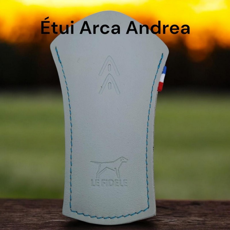 Etui cuir Arca Andrea 3 couleurs au choix