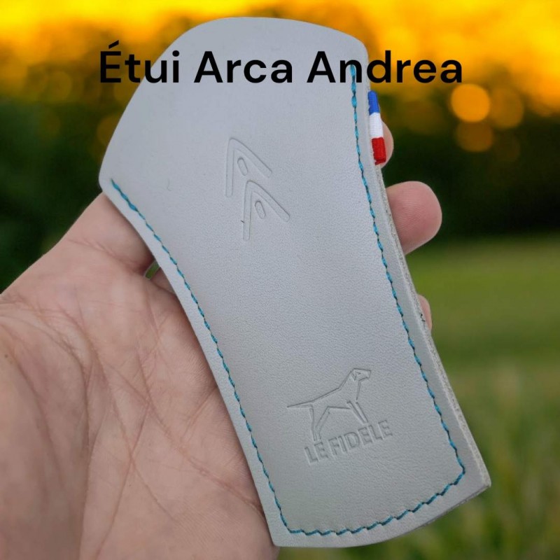 Etui cuir Arca Andrea 3 couleurs au choix