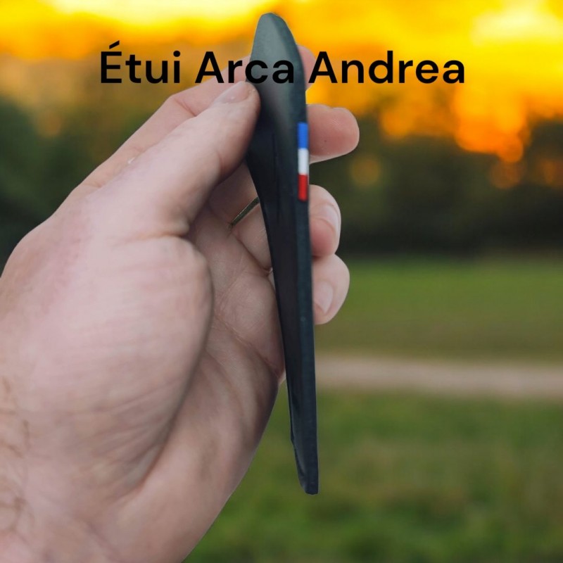 Etui cuir Arca Andrea 3 couleurs au choix