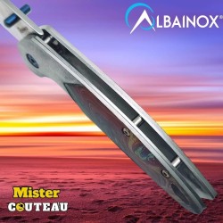 Couteau pliant  Albainox arc en ciel 17cm