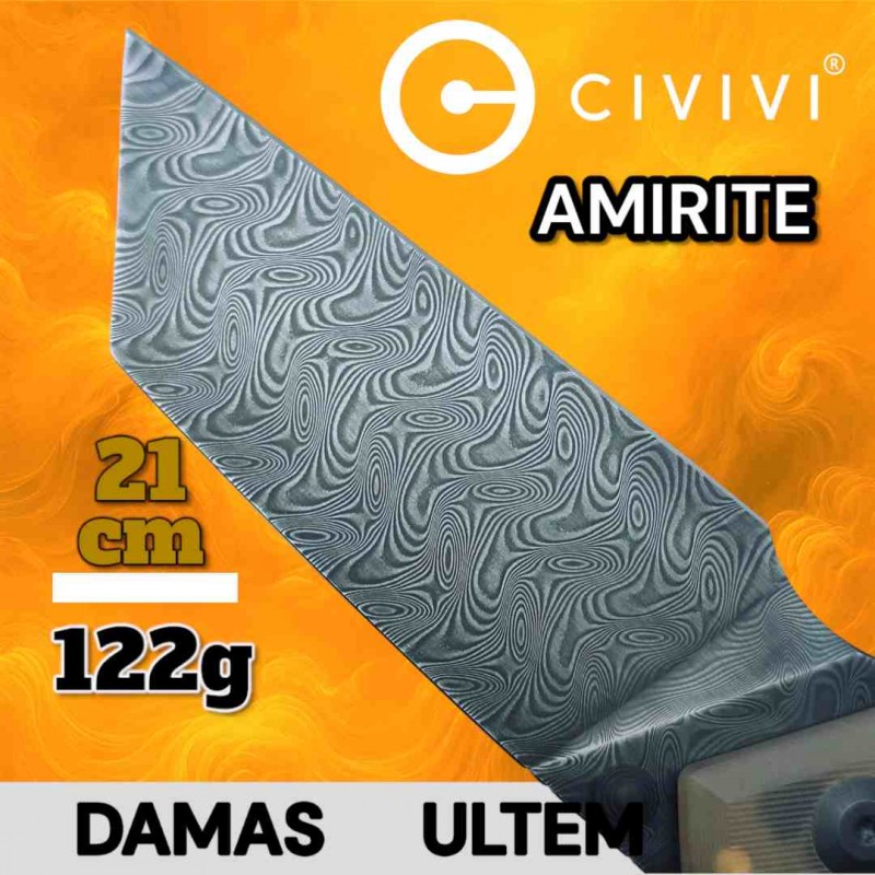 Couteau Civivi Amirite Ultem damas