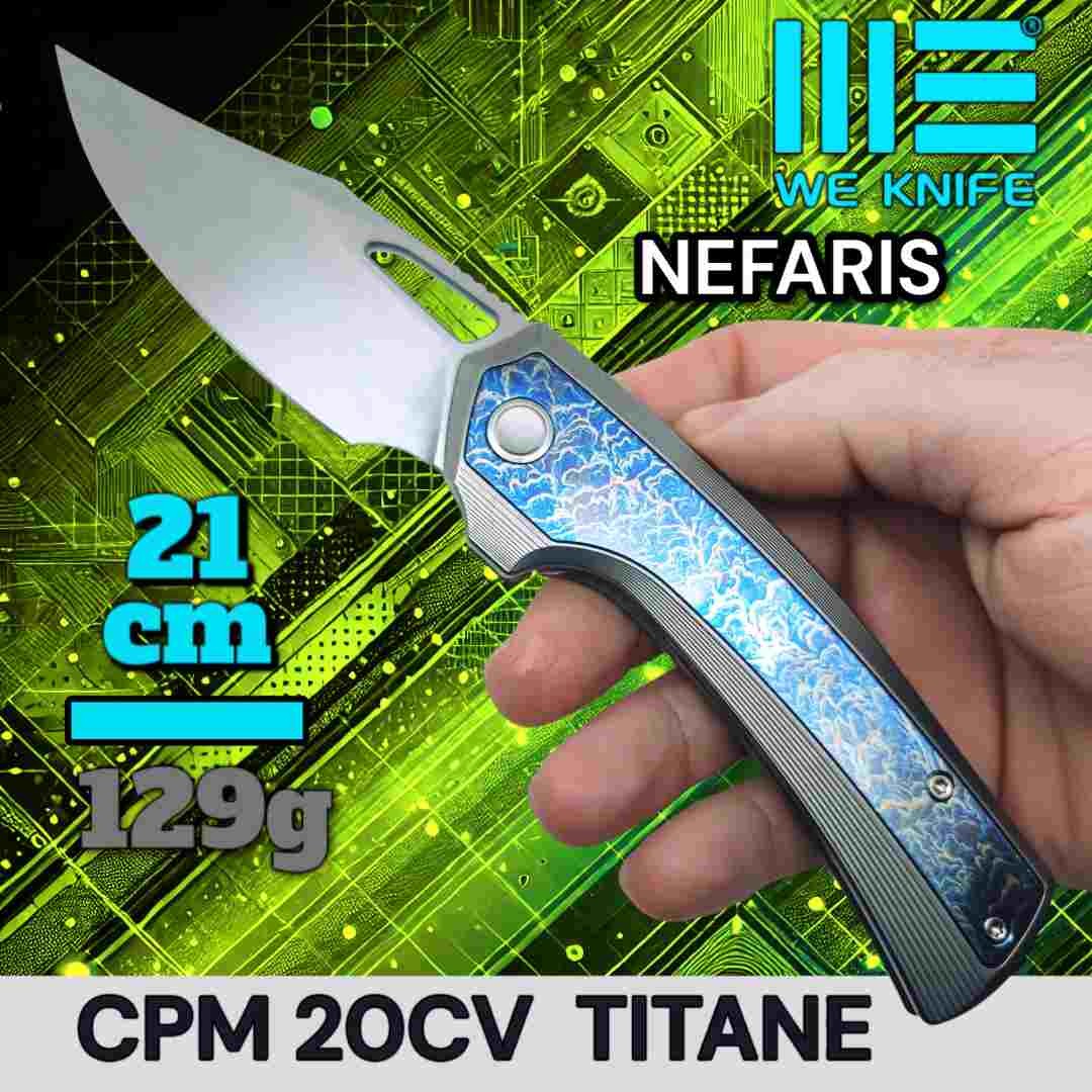 Couteau We Knife Nefaris titane cpm 20cv