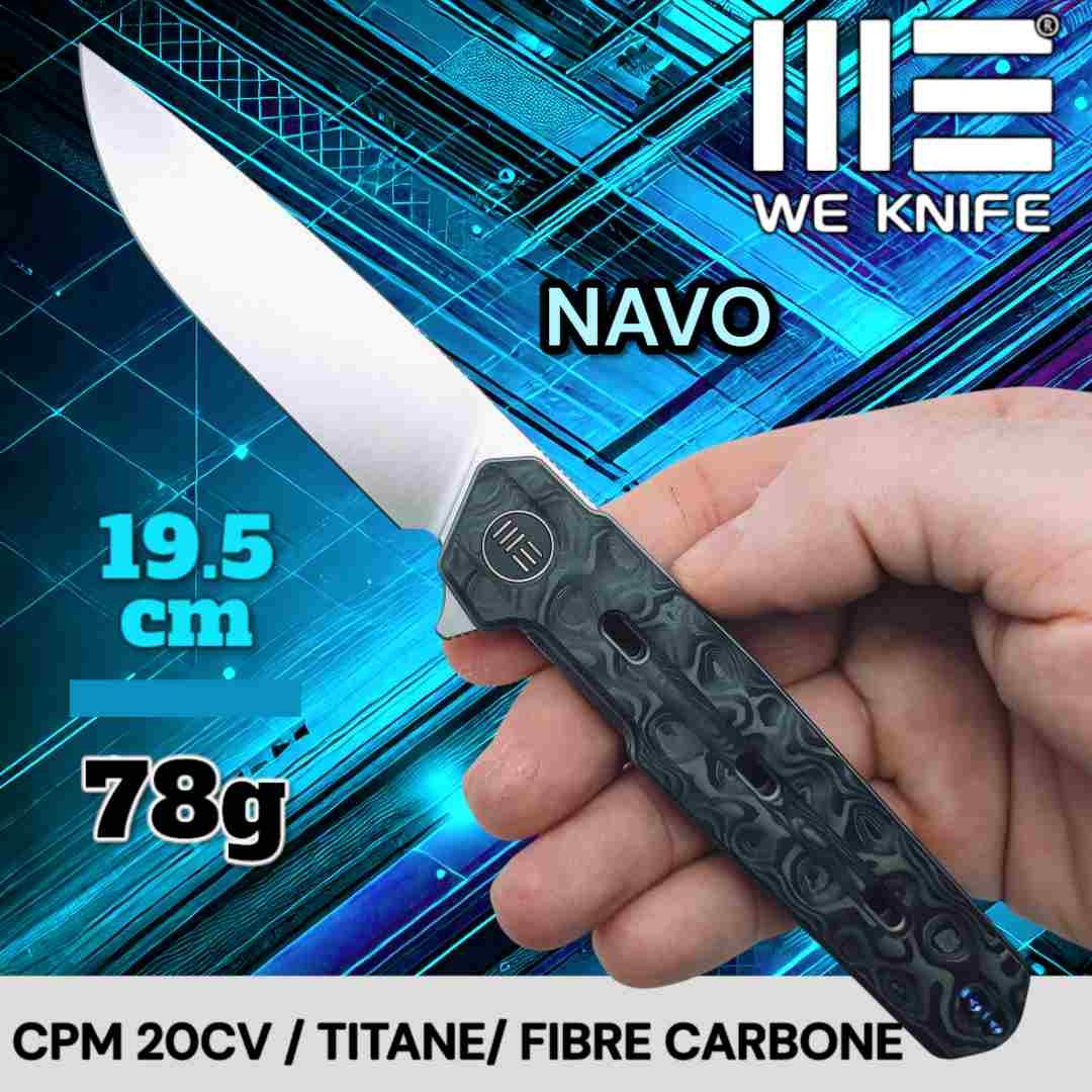 Couteau WE KNife Navo fibre...