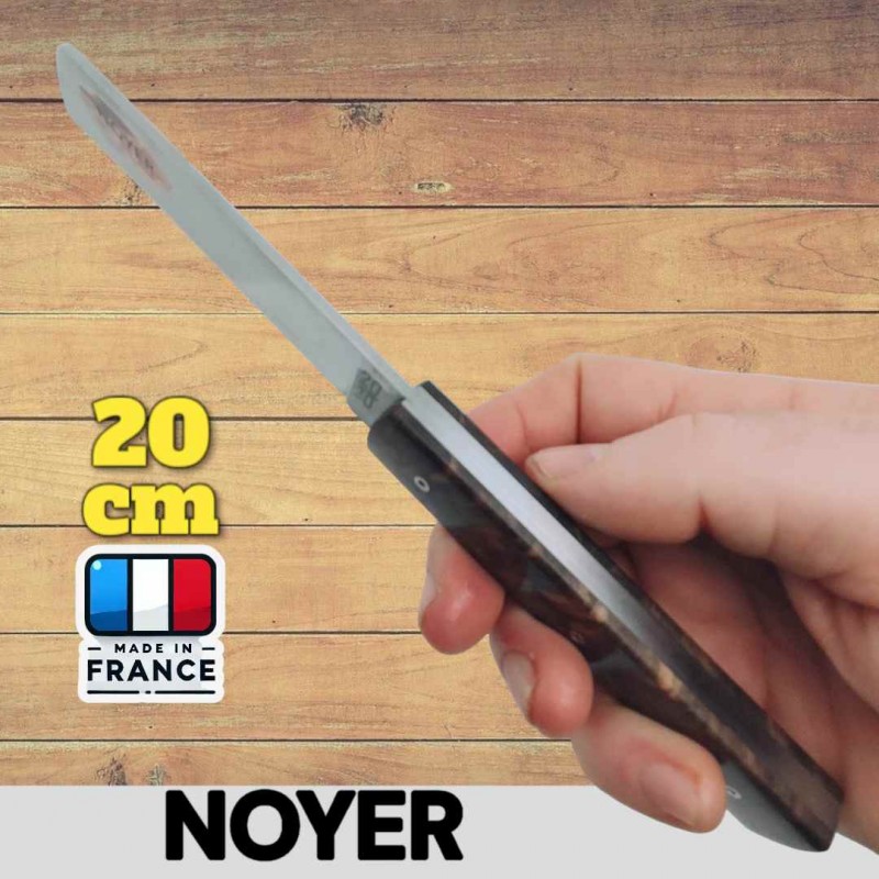 Couteau  20/20 noyer Le Fidèle