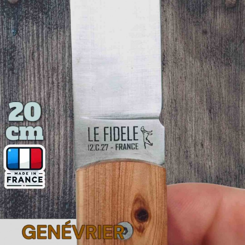 Couteau  20/20 genévrier Le Fidèle