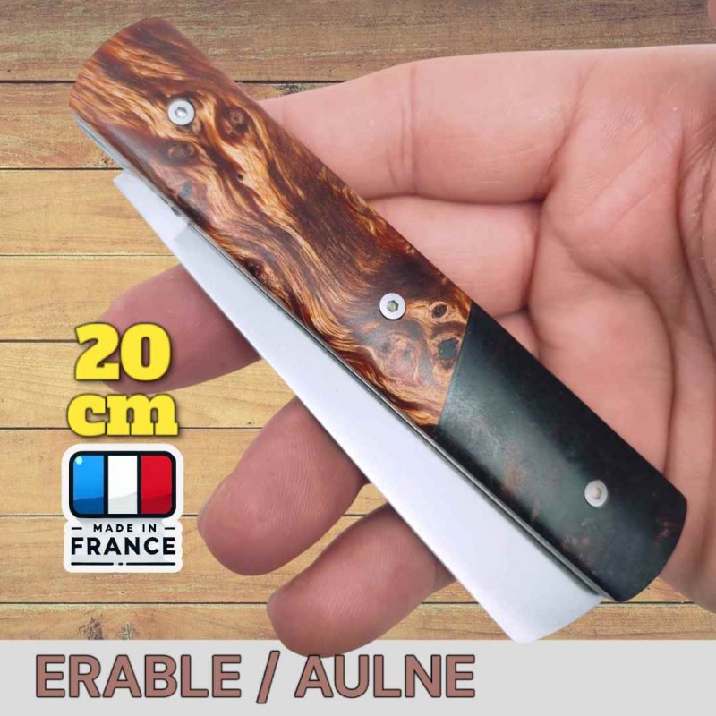 Couteau  20/20 érable aulne bi-matière