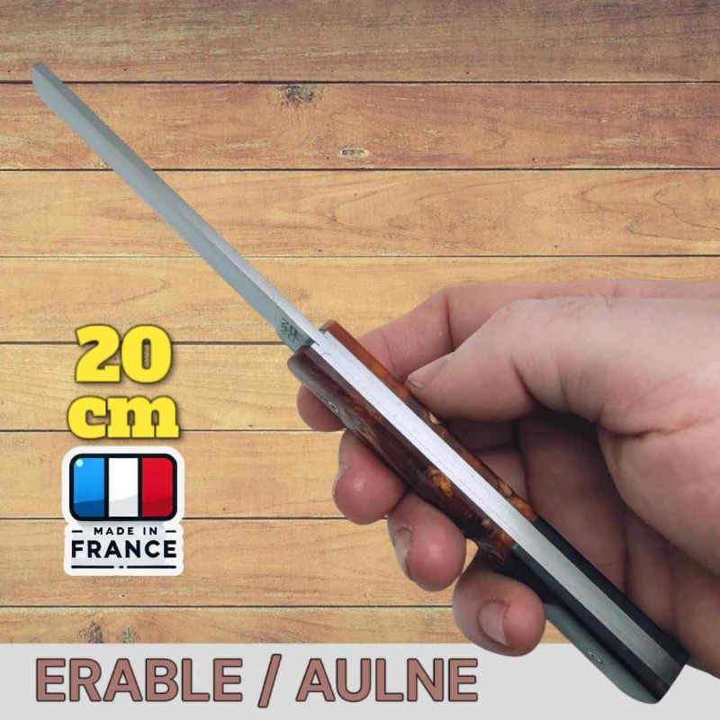 Couteau  20/20 érable aulne bi-matière