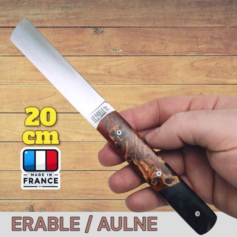 Couteau  20/20 érable aulne bi-matière