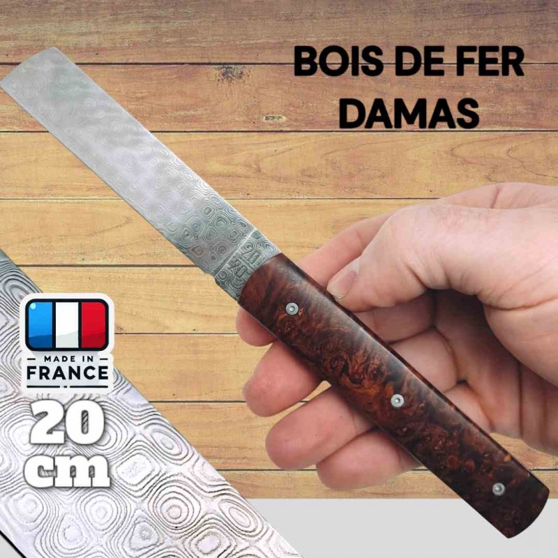 Couteau  20/20 Le Fidèle damas bois de fer