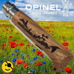 Couteau Opinel Animalia lievre chasse