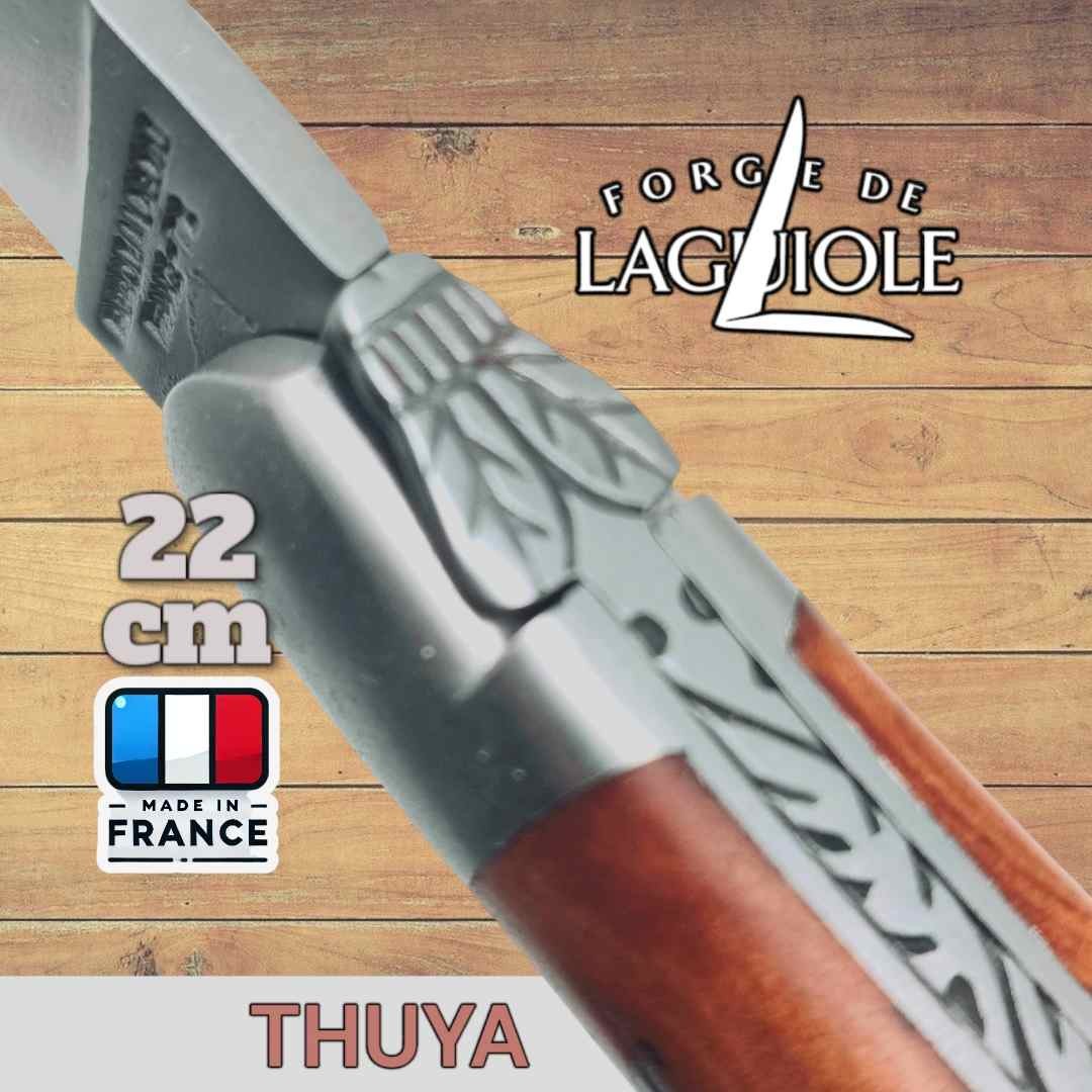 Mouche forgée Couteau Forge de Laguiole  thuya