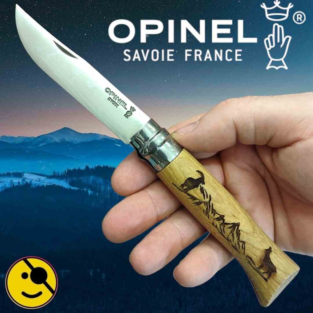 Couteau Opinel Animalia isard chamois