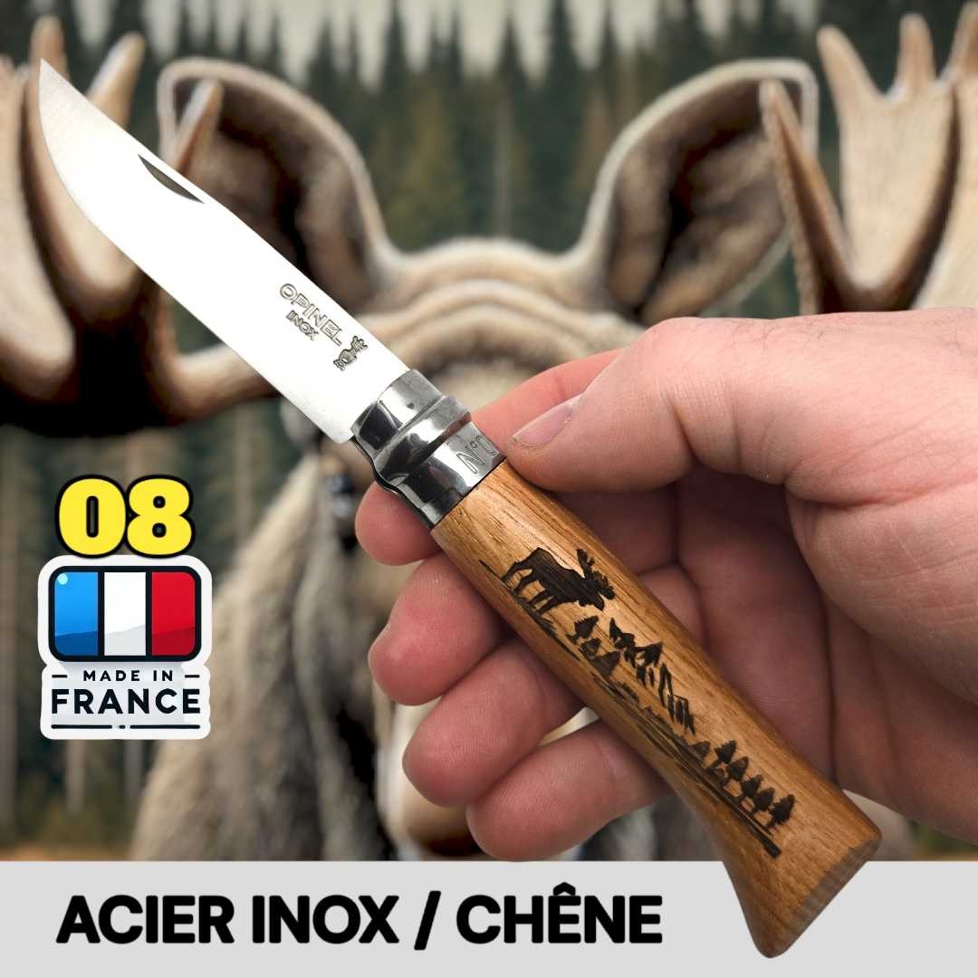 Couteau Opinel  Animalia...