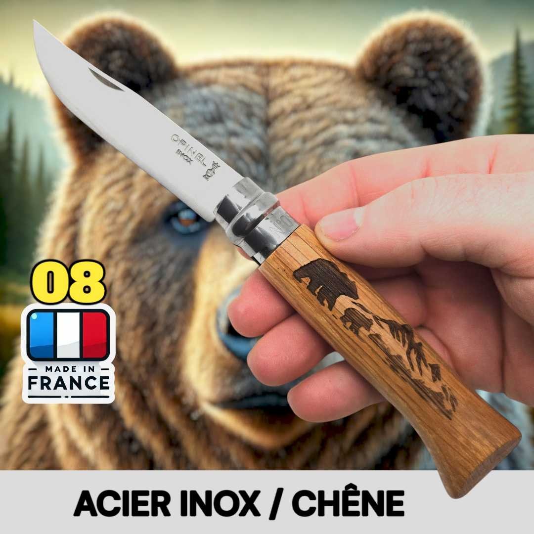 Couteau Opinel  Animalia...