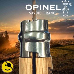 Couteau Opinel n 8 Animalia sanglier chene lame inox 19.5cm