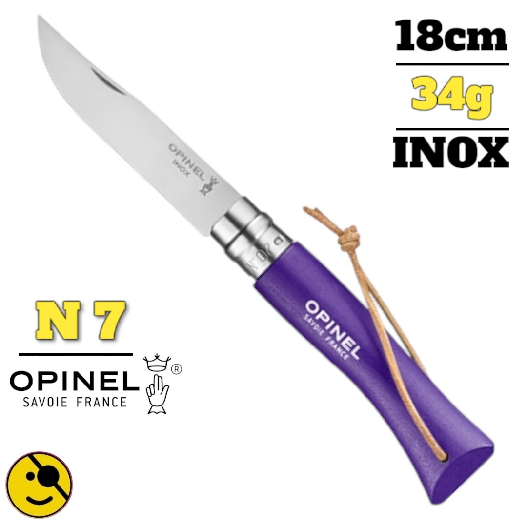 Opinel 7 violet baroudeur