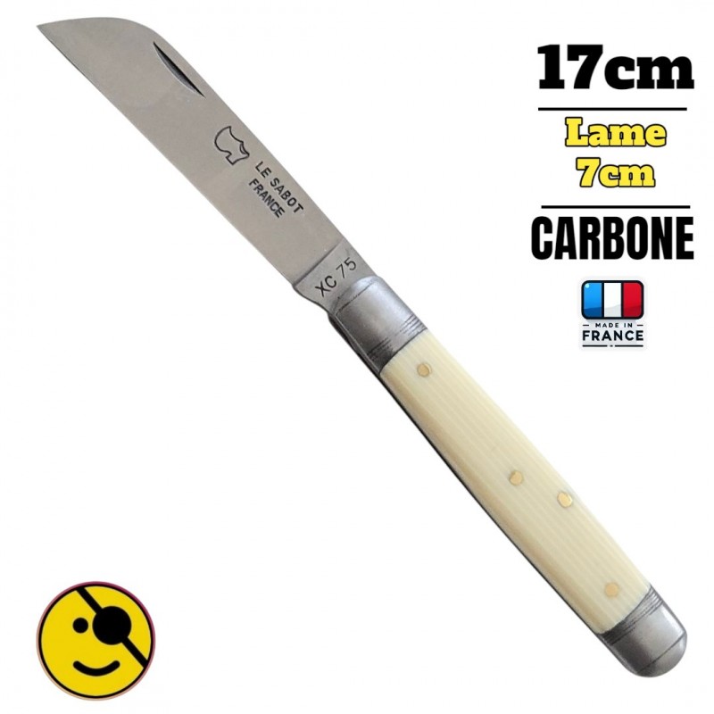 Couteau régional Au Sabot Tonneau 9.5Cm 1P ivoirine