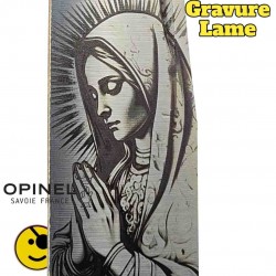 Couteau Opinel N°12 personnalisé Vierge Marie