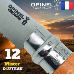 Couteau OPINEL 12 hetre carbone 28cm