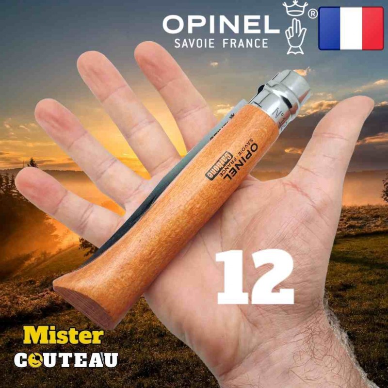 Couteau Opinel en carbone