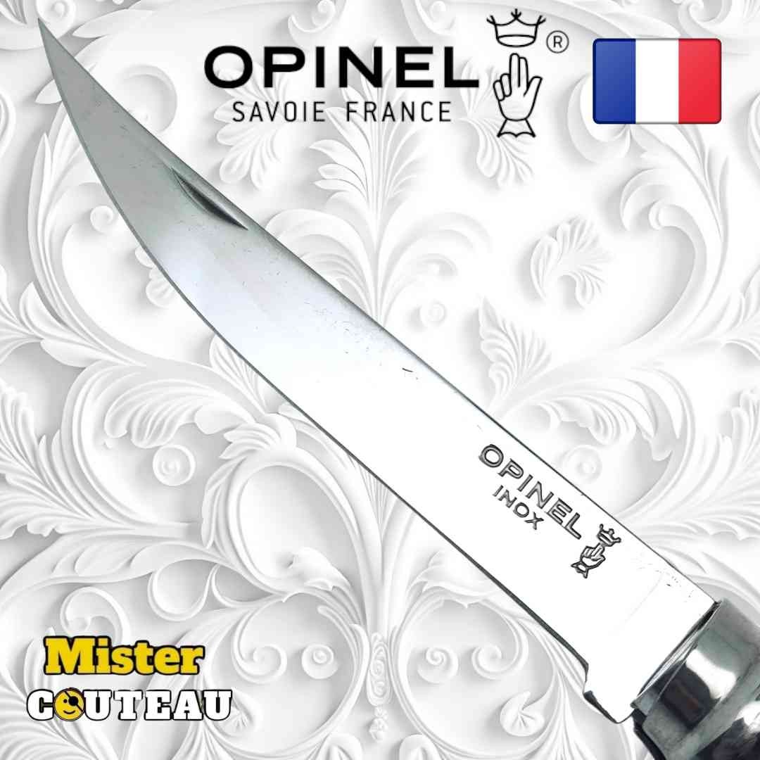 Effilé n 10 ébène couteau Opinel lame inox 20cm