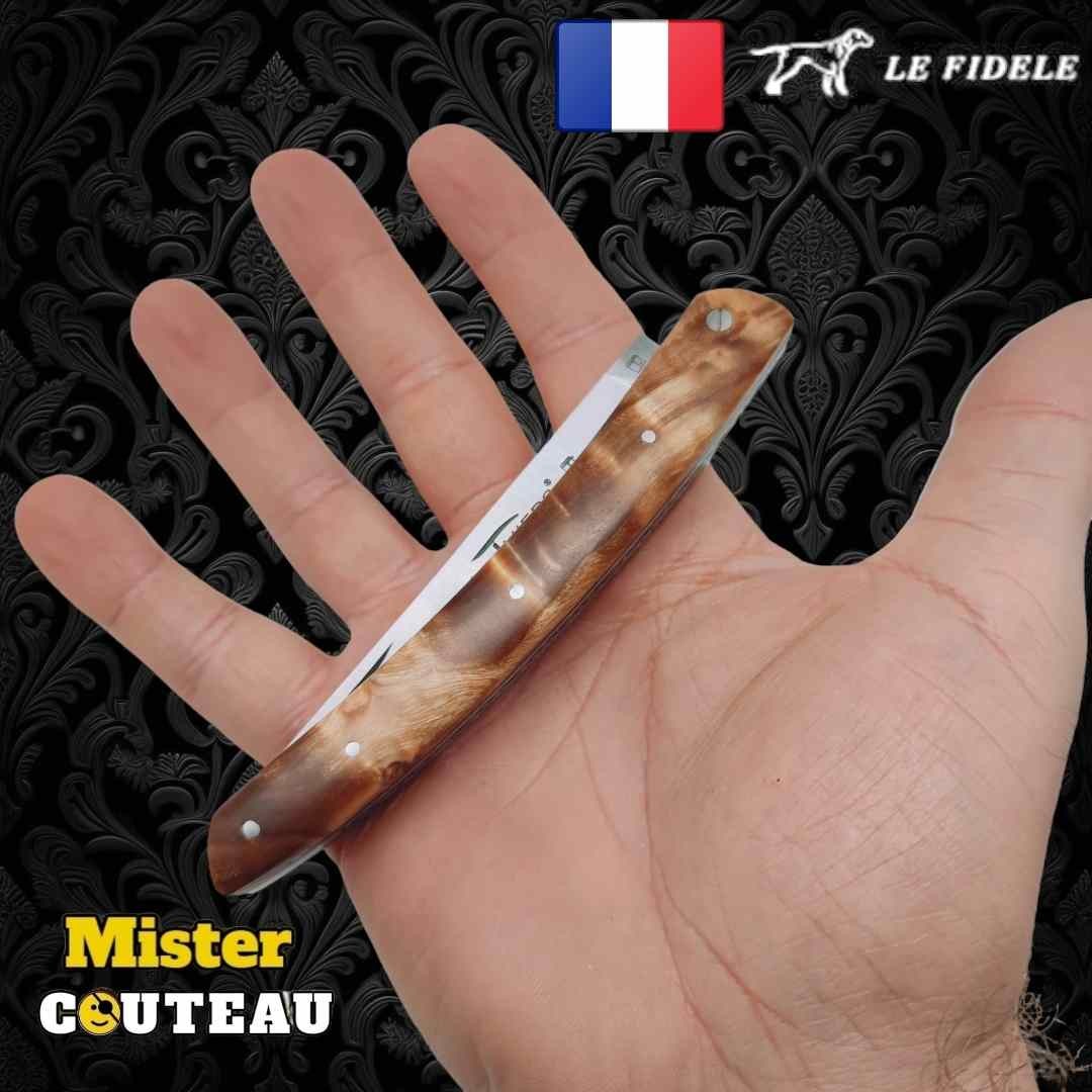 Couteau Thiers par Le Fidèle fourche peuplier modèle 11