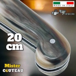 Couteau italien Fraraccio Caccamo corne manche bombé 20 cm