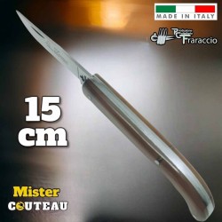 Couteau Fraraccio Zuavo corne plein manche 15 cm