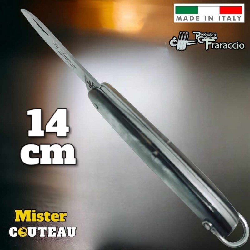 Couteau italien Fraraccio navette Temperino corne  14 cm