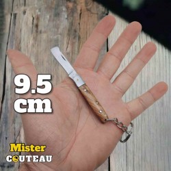 Mini couteau greffoir le niglo bois teck 9.5cm