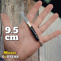 Mini couteau greffoir le niglo corne noire 9.5cm