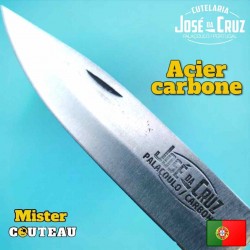 Couteau José Da Cruz balle douille 12.7 lame carbone