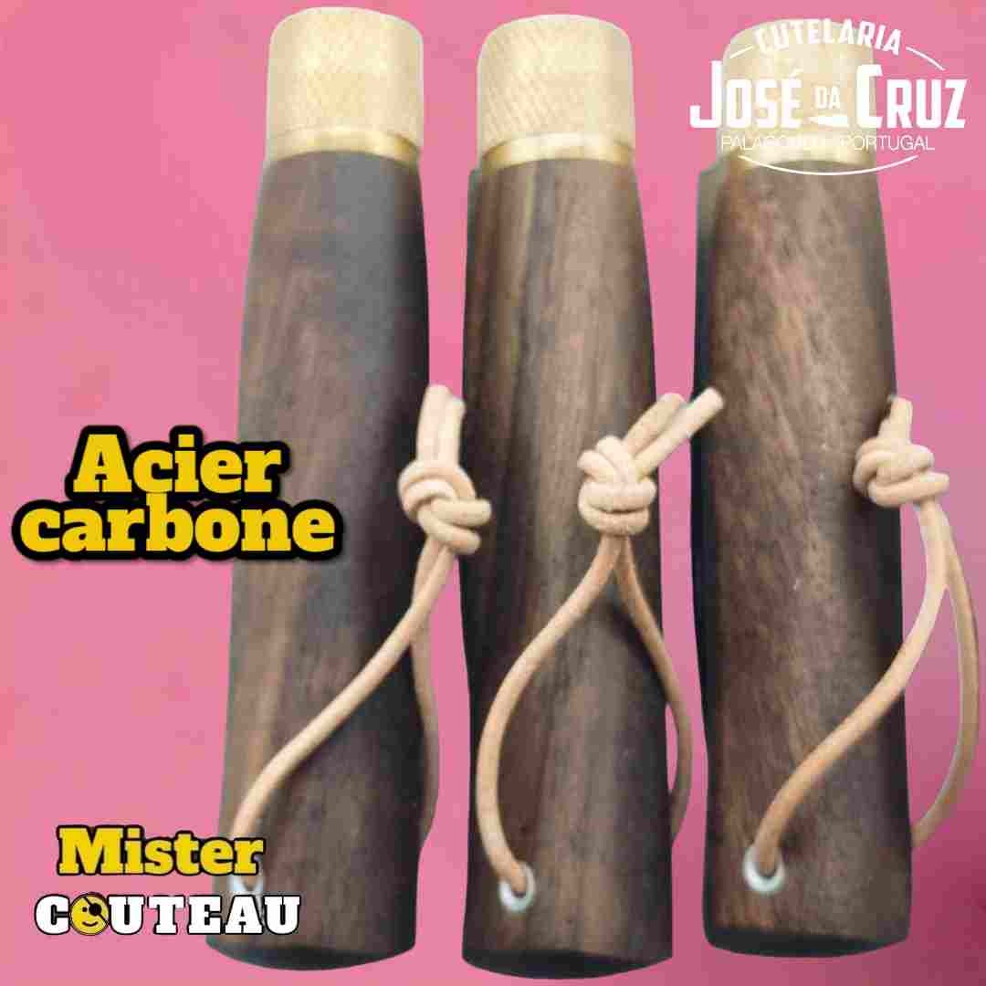 Couteau José Da Cruz noyer lame carbone