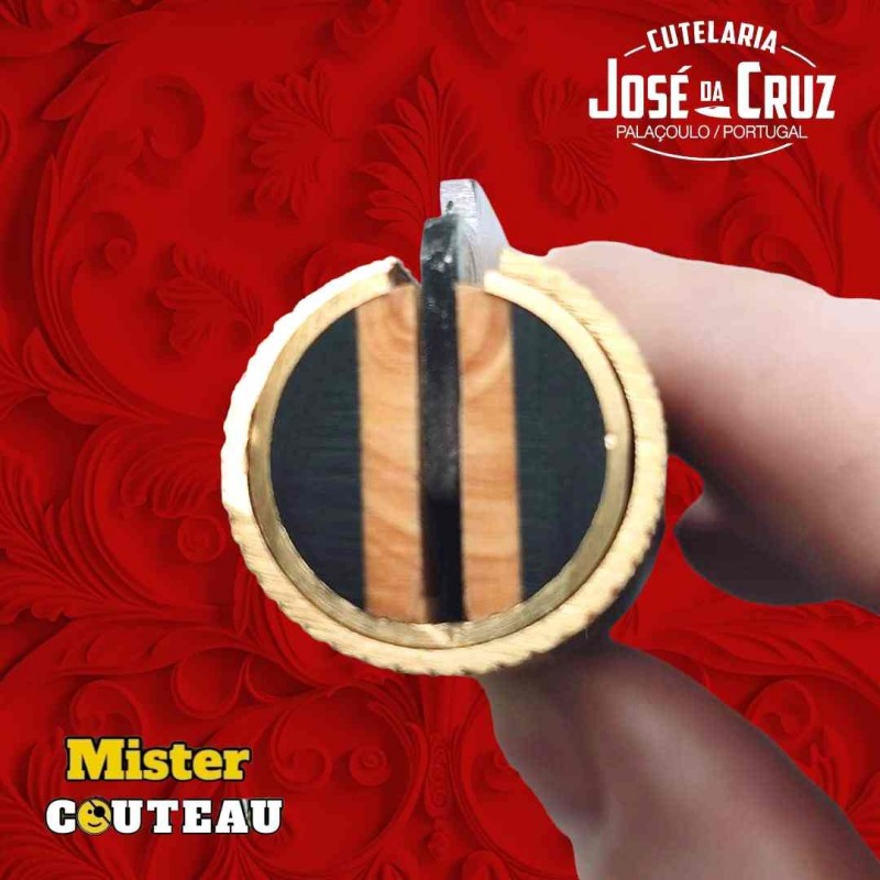 Couteau José Da Cruz ébène et buis lame inox