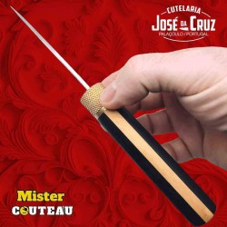 Couteau José Da Cruz ébène et buis lame inox