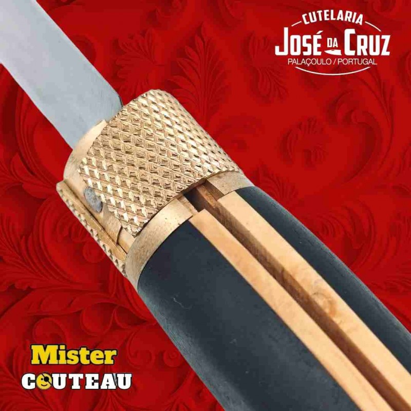 Couteau José Da Cruz ébène et buis lame inox