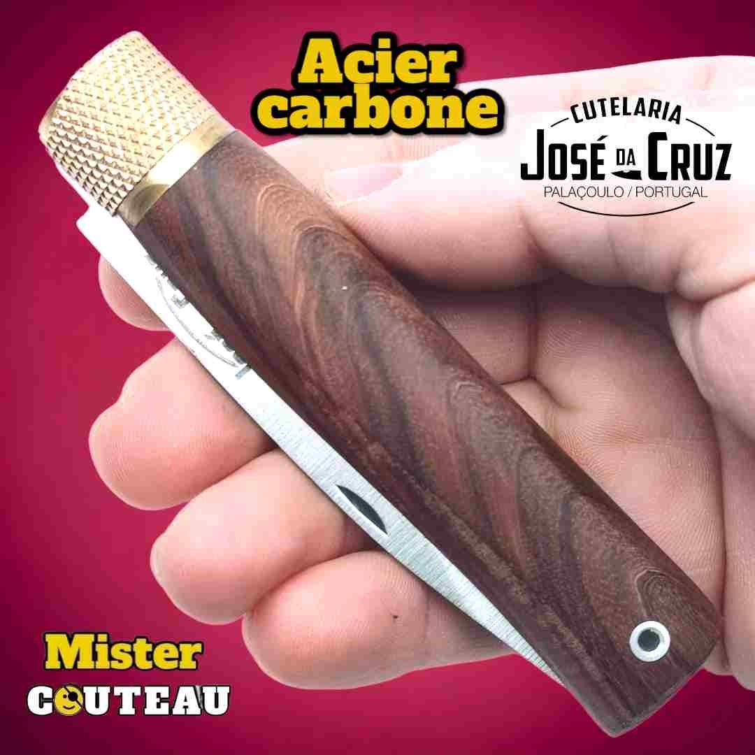 Couteau José Da Cruz bois fer lame carbone