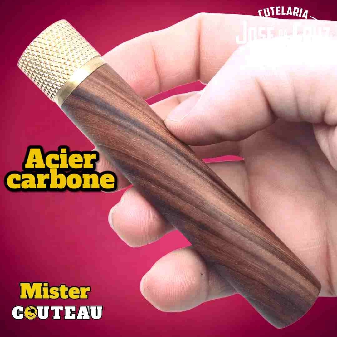 Couteau José Da Cruz bois fer lame carbone