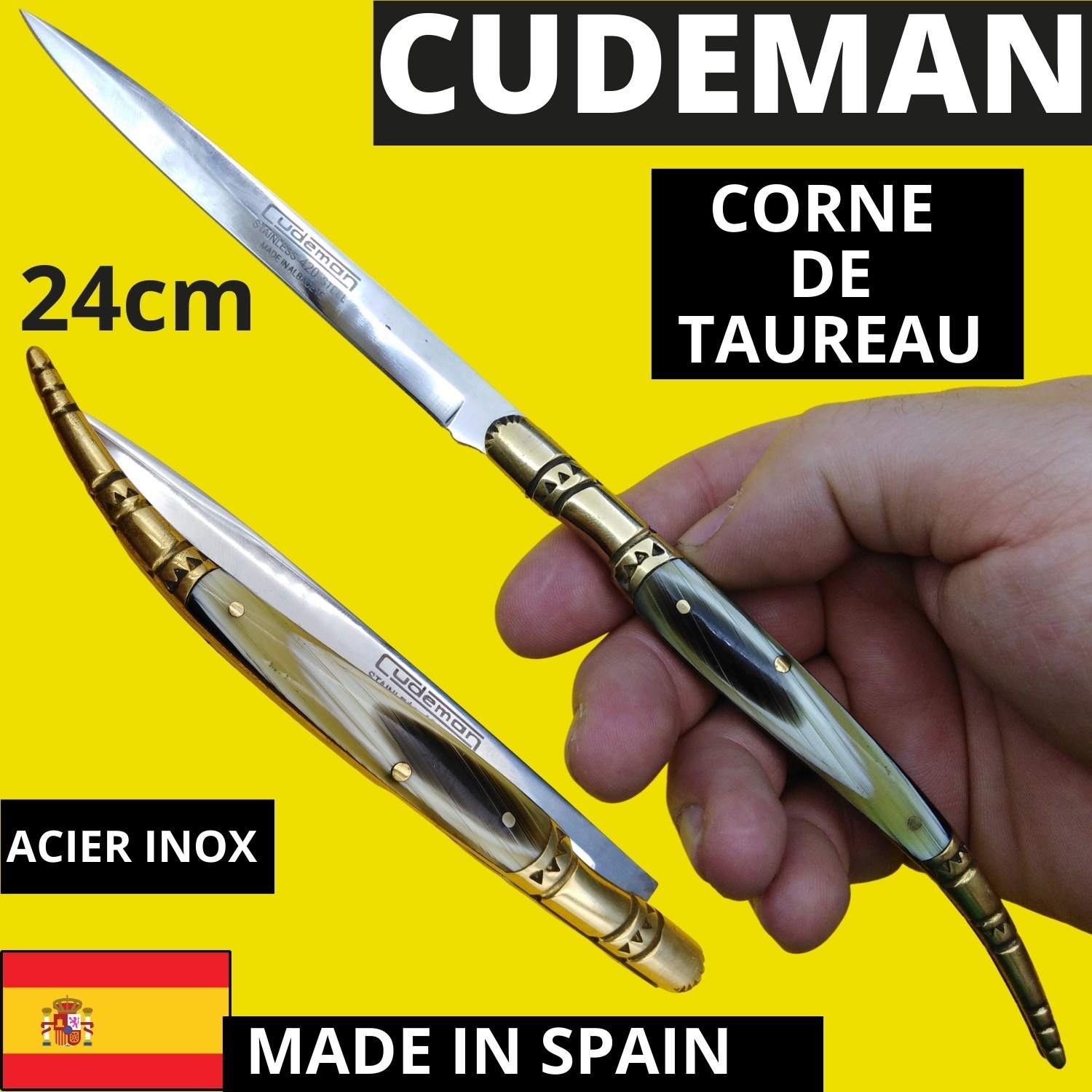 Couteau Cudeman stylet...