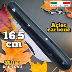 Couteau Fraraccio serpette manche ABS lame carbone