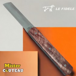 Couteau  20/20 Le Fidèle bois stabilisé collection éphémère