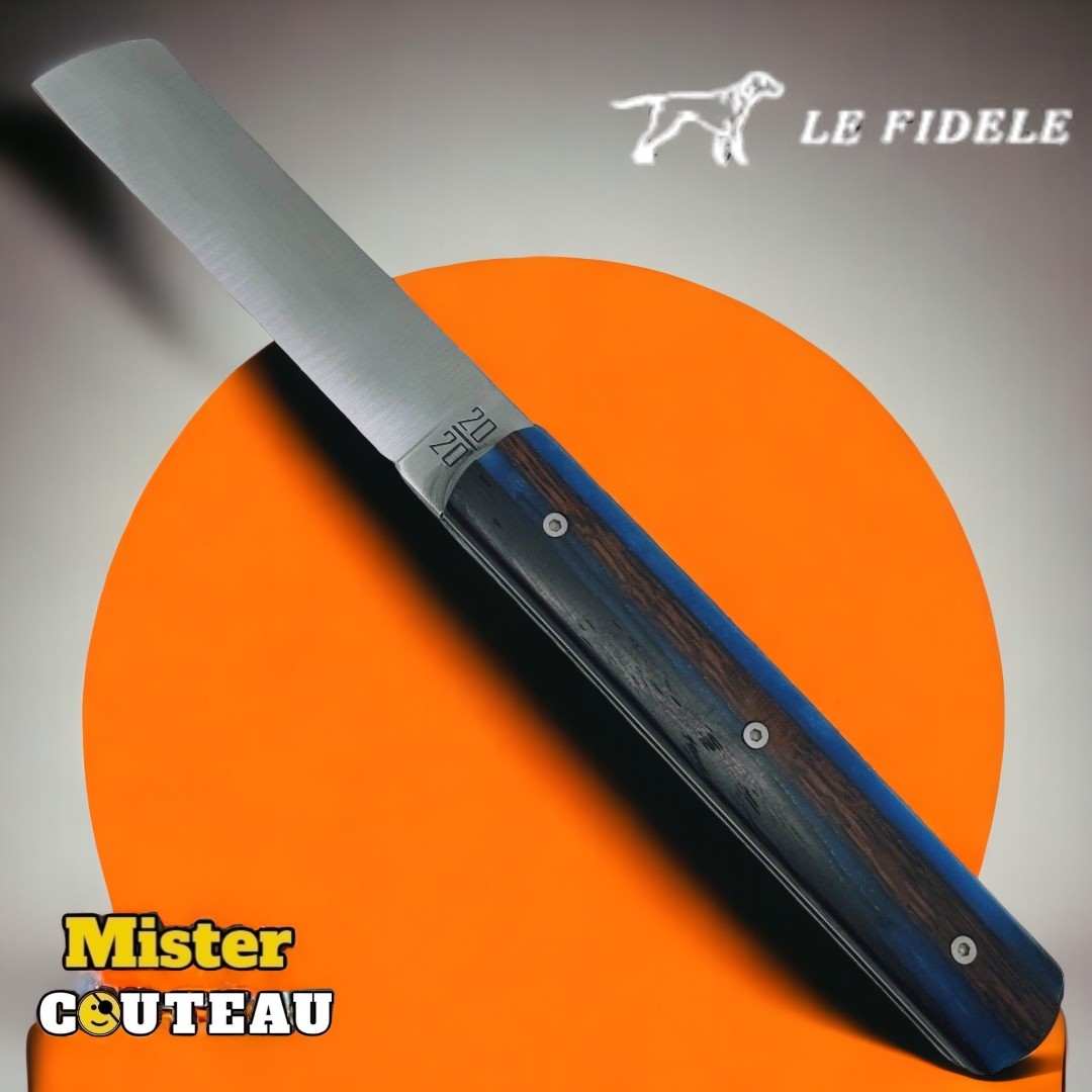 Couteau  20/20 Le Fidèle multi bois + résine collection éphémère