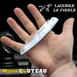 Couteau Thiers par Le Fidèle nacre 22cm