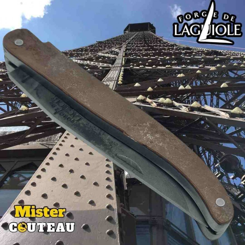 Couteau Forge de Laguiole numéroté Tour Eiffel acier
